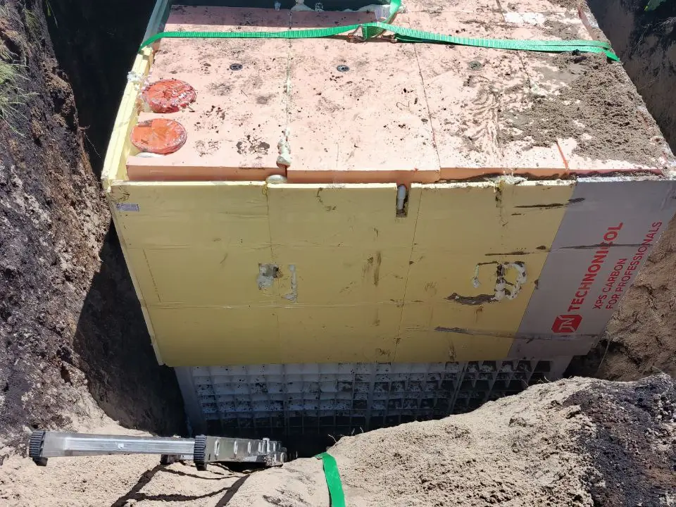 Утеплённый погреб Топас ПП-2 в котловане, с. Новая Беденьга, Ульяновская область